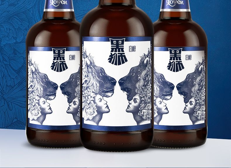 黑狮白啤 雪花啤酒 330ml*12瓶装 啤酒整箱价新鲜日期 雪花精品奉献