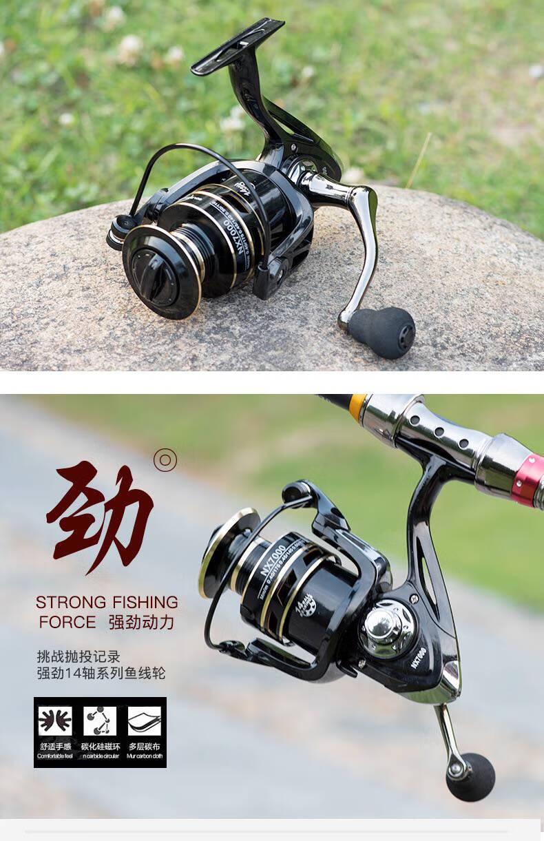 钓鱼手摇轮鱼竿轮子手摇海竿轮远投轮钓鱼轮矶钓抛竿滑轮渔轮海杆渔具