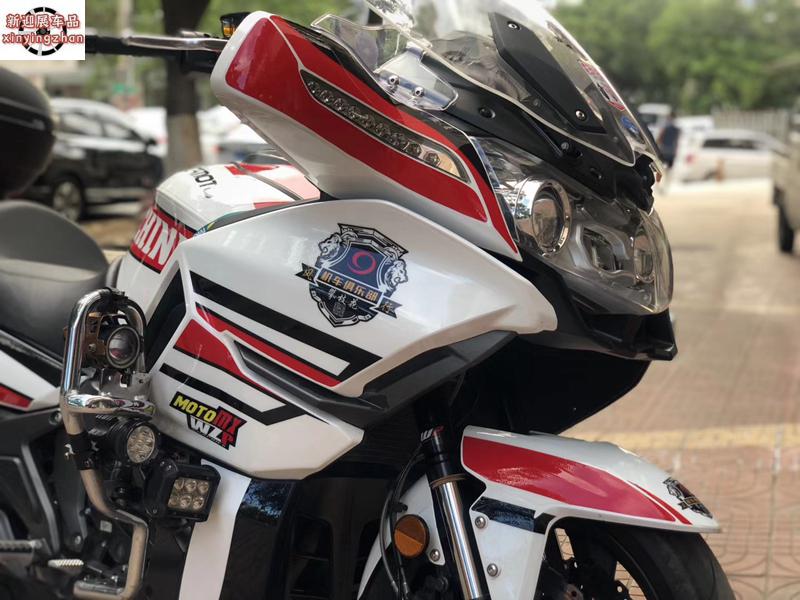 春风国宾650摩托车改装贴花防水反光全车身拉花个性创意贴膜贴纸70