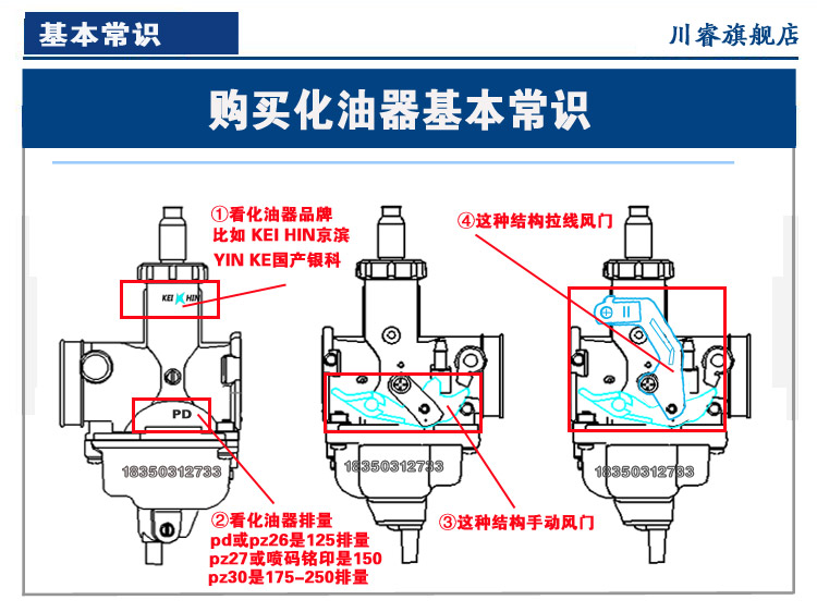 摩托车化油器原理图片