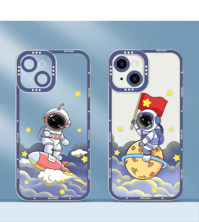 【官方旗舰】 适用于oppofindx3pro手机壳reno7云朵宇航员vivox60