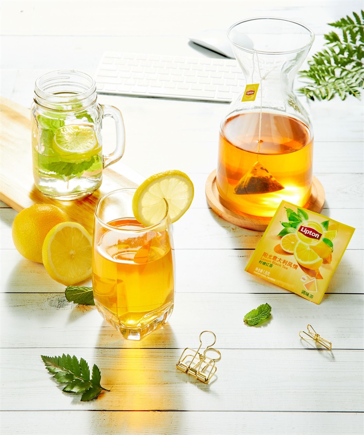 立顿冷泡茶 立顿水果茶冷泡茶花茶缤纷装13种口味26包花草三角茶包果