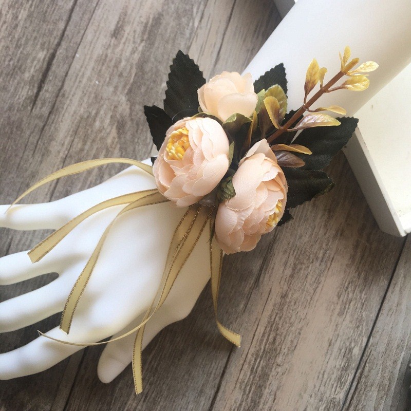 香槟色 手腕花【图片 价格 品牌 报价】-京东