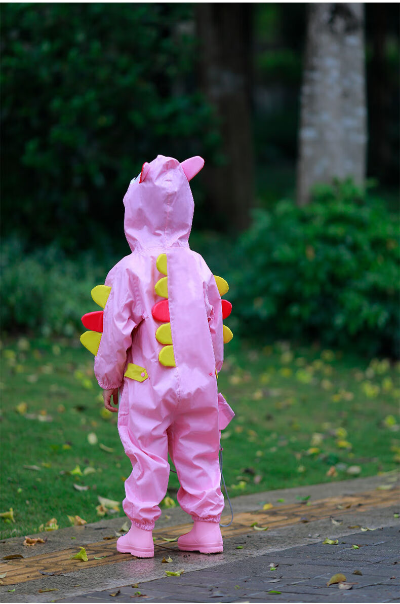 连体雨衣儿童儿童雨衣男童连体套装防水服全身雨裤男孩女童幼儿园宝宝