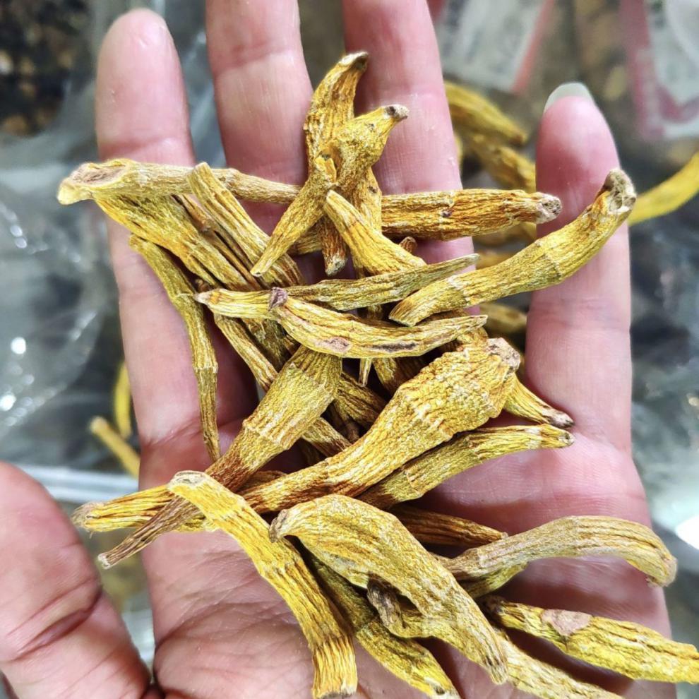 老挝虎牙石斛小铁皮丁条米斛芽孢黄金条短支煲汤干货多胶无渣无硫 大