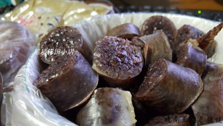 韩式粉条米肠血肠纯手工粉丝米肠 韩国韩式粉条米肠1000g【图片 价格