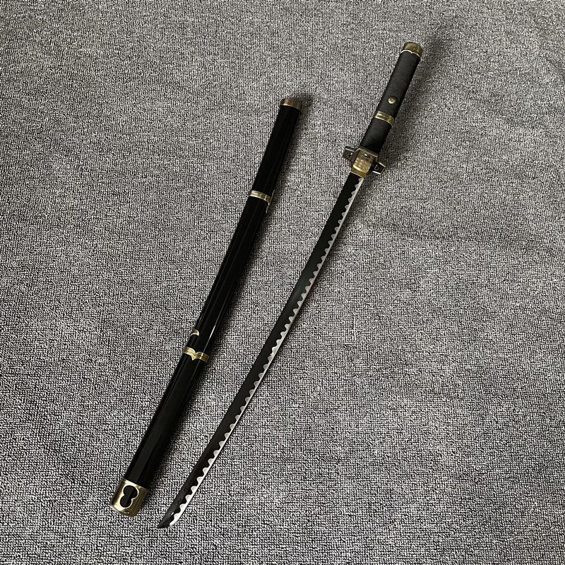 海贼王索隆的三把刀 动漫卡通二次元周边航海王索隆刀三刀流黑刀秋水