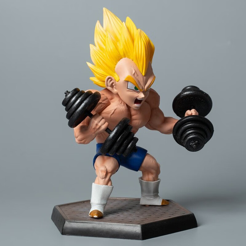 万代(bandai)龙珠孙悟空手办同款七 cousin brother 肌肉 健身贝吉塔