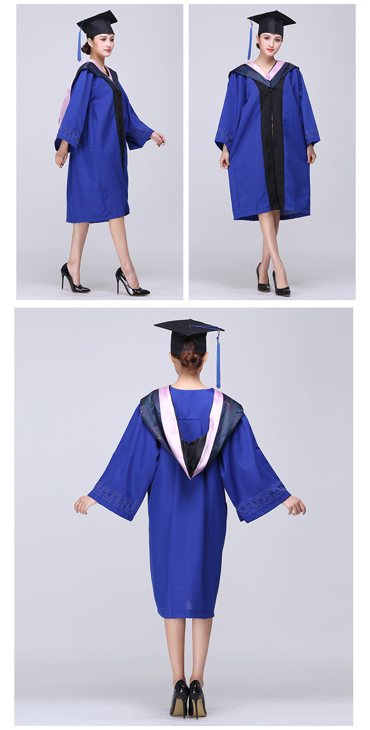 粉色文科(纸板帽 硕士服) m (适合110-130斤)【图片