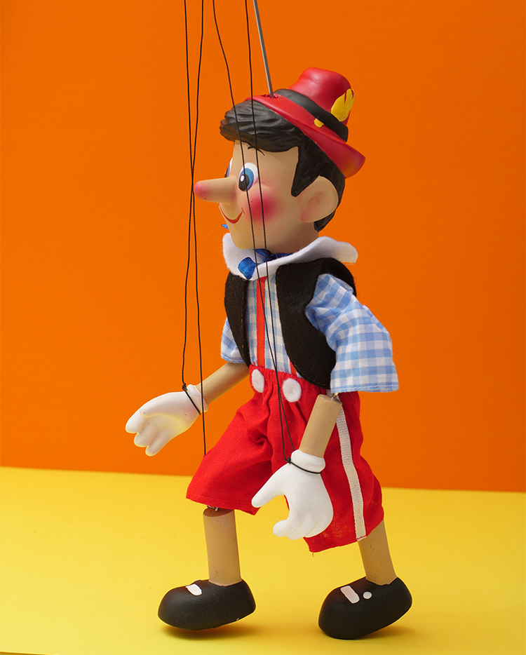 【京选品质】提线木偶傀儡非遗匹诺曹提线木偶皮诺曹玩偶童话故事幼儿