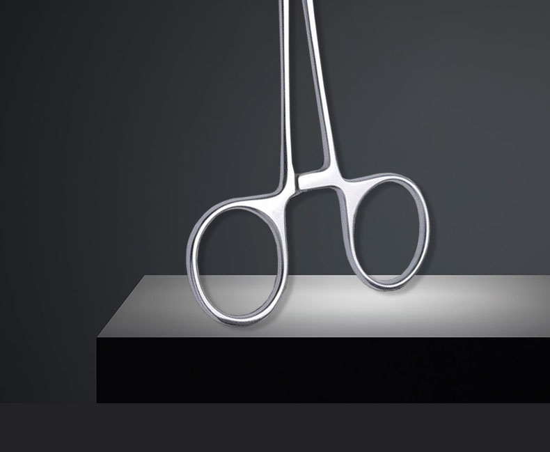 医用持针钳夹针器外科手术缝合器械不锈钢粗细针双眼皮持针器持针钳18