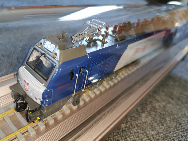 hxd2b电力机车模型和谐型机车仿真合金火车头静态摆件2c187n5b内燃机