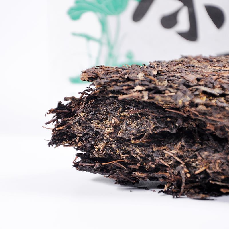 官方旗舰华莱健荷香茯砖安化黑茶金花茯砖茶安华黑茶湖南特产2kg荷香