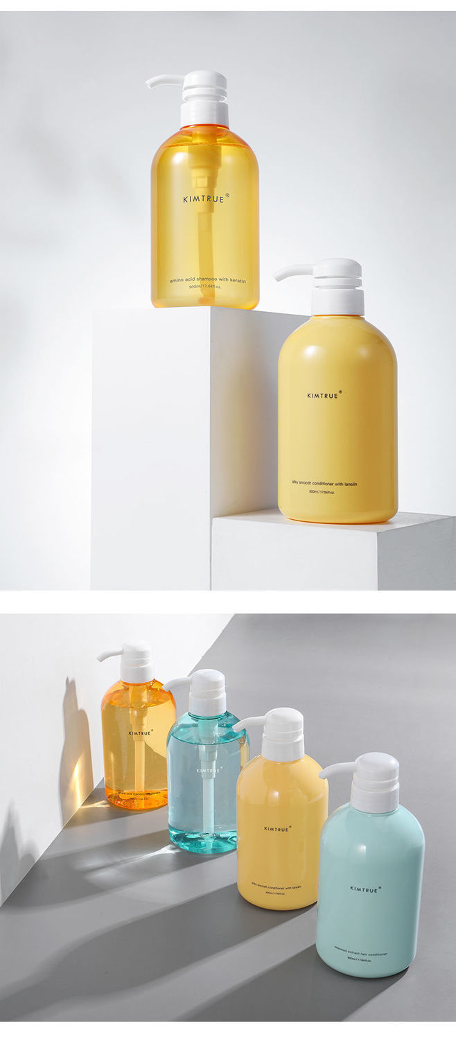 kimtrue且初洗护套装海盐氨基酸洗发水海藻护发素蓬松控油清洁kt角