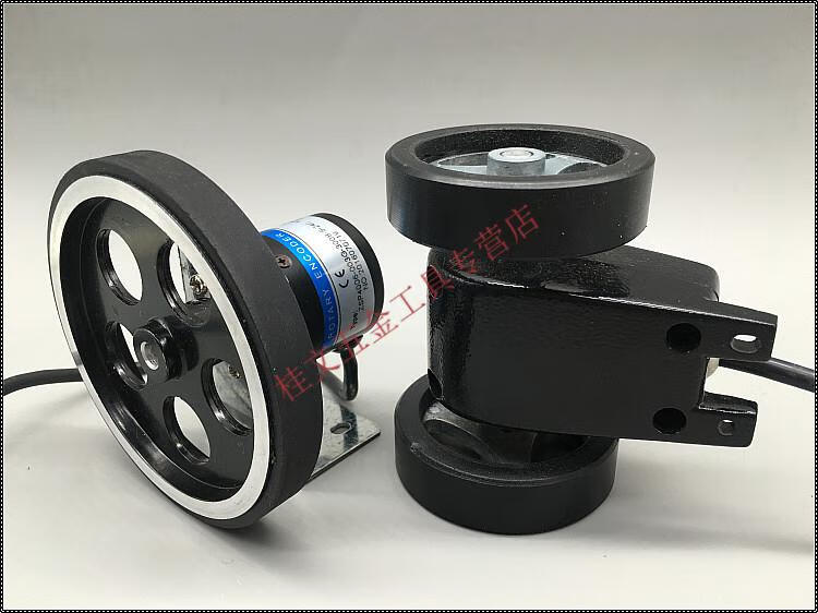 仓梵计米器滚轮式高精度编码器码表电子数显自动感应打卷封边机记米器