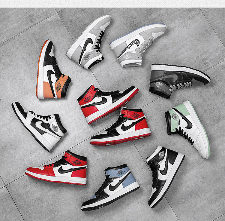 【官方鞋靴旗舰店】aj韩版篮球鞋高帮运动男鞋秋季 金色 aj电镀金 35