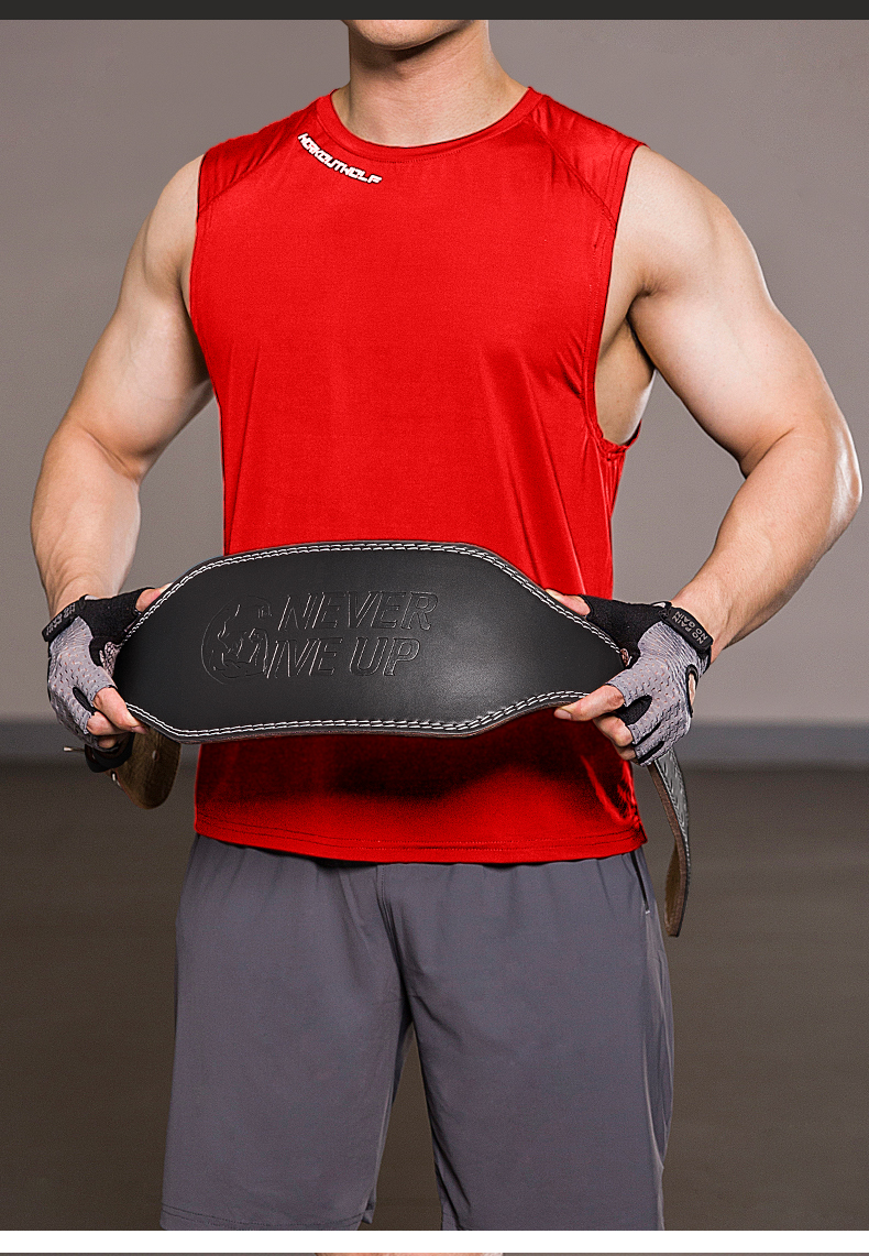 深蹲腰带力量举腰带硬拉腰带健身腰带男深蹲硬拉运动护腰皮带训练装备