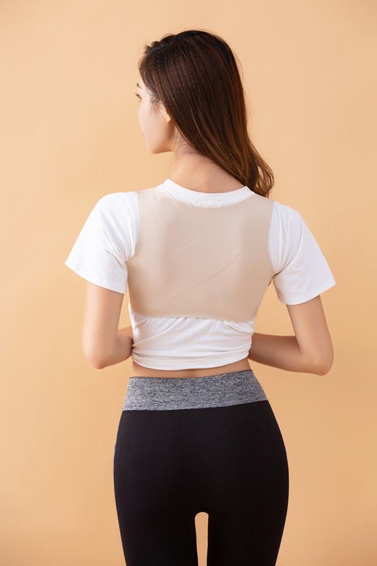 胸托隐形塑身内衣收副乳聚拢托胸女 升级版肤色 m(建议体重:80-95斤)