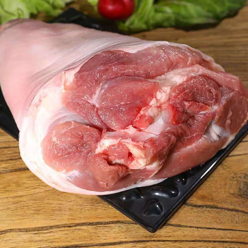 诺斯食美农家猪肘子新鲜前蹄膀后蹄膀大肘子生猪肉生鲜 4斤后蹄膀1个4