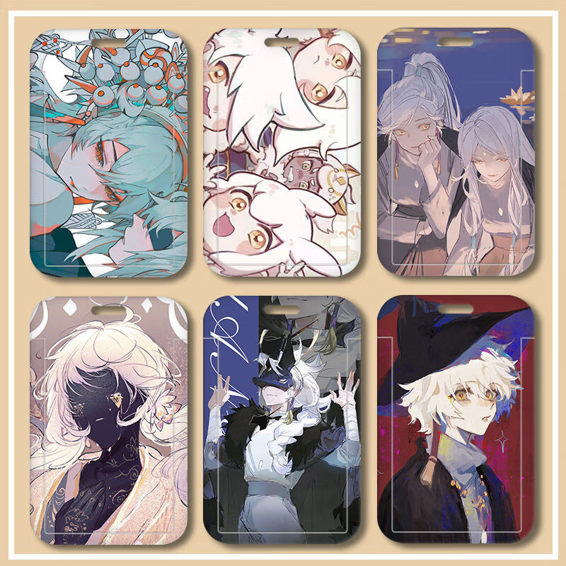 光遇周边 光遇龙骨花环卡卡白鸟卡套工牌校牌学生校园卡周边门禁卡