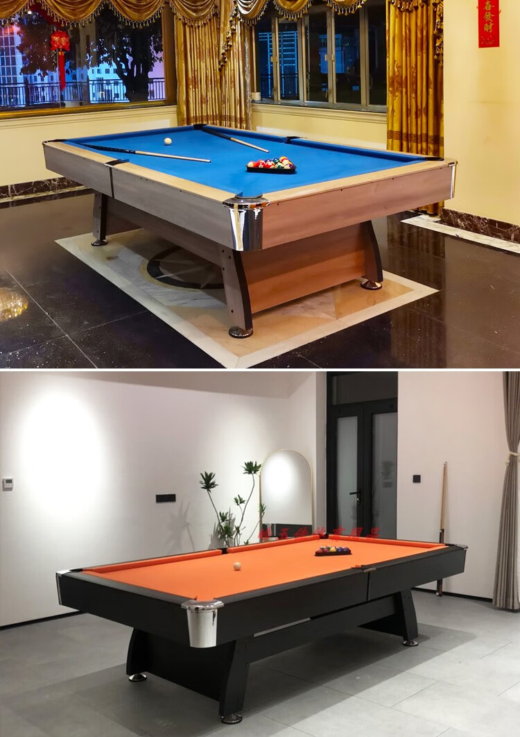 斯诺克台球桌君爵台球桌二合一标准型桌球台两用成人多功能兵乓球桌