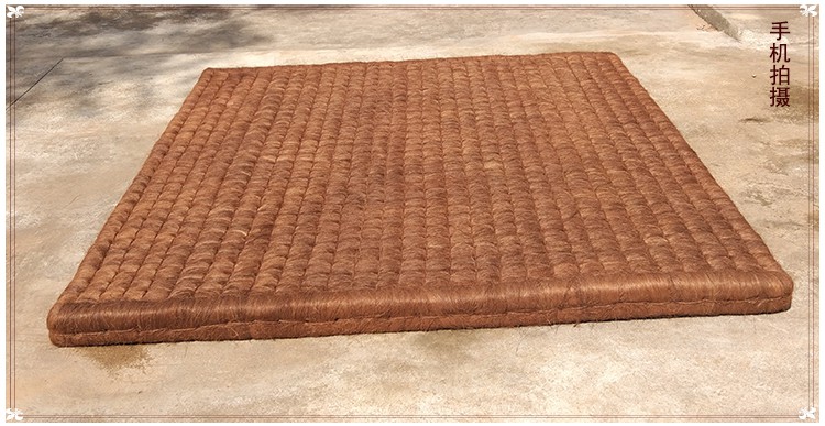 威赛星薄床垫全山棕床垫手工棕床垫头丝无胶棕垫棕榈床垫15米学生5cm