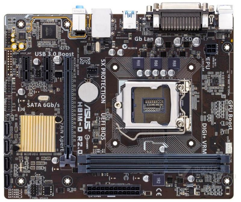 保1年asus/华硕b85m-v plus b85主板1150支持ddr3 h81m-k z87 z 军