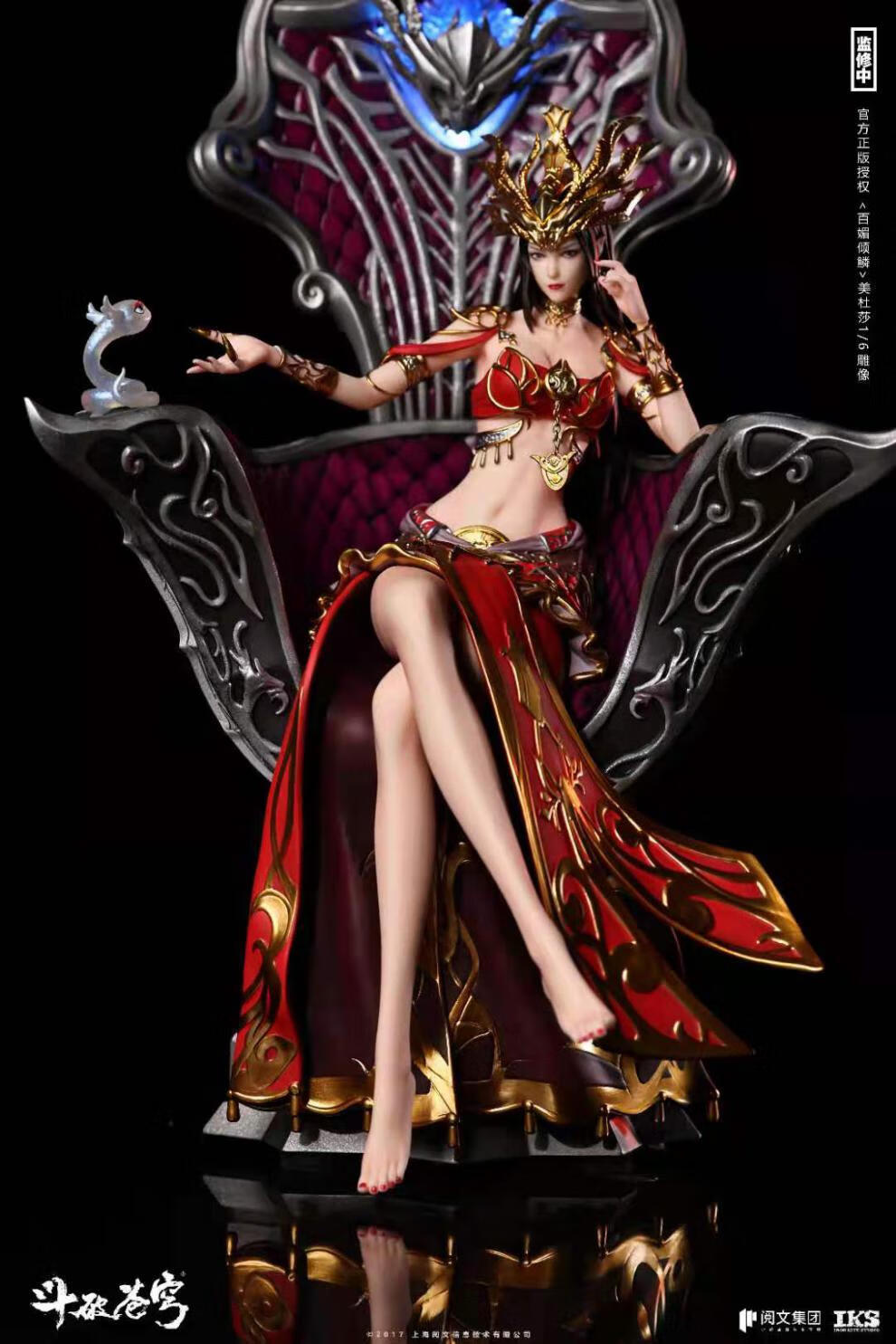 斗破苍穹手办云韵送特典 肥宅gk铁风筝iks斗破苍穹1:6美杜莎女王雕像