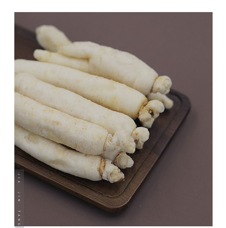 白糖参250g长白山甜白参糖泡节参太子参煲小儿二参汤可切片伊梵麦250g