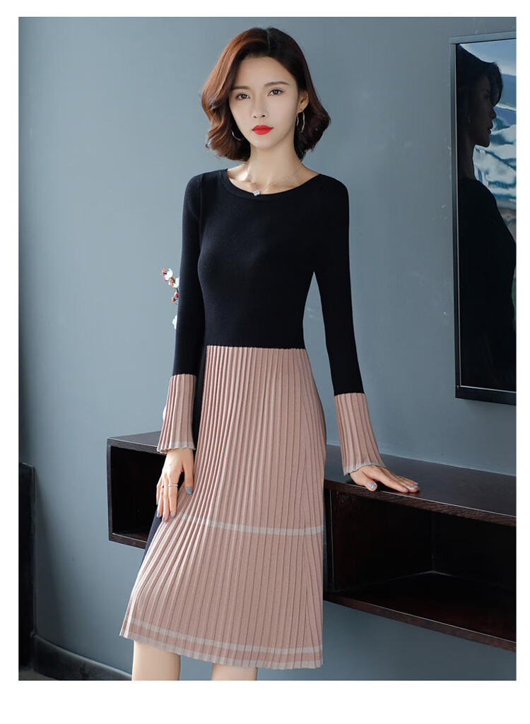 女装新款四季青杭州苏杭欧货韩版高端精品市场直播秋款品牌连衣裙