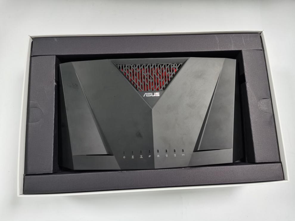 适用asus华硕ac3100千兆无线路由器wifi rt-ac88u ax88穿墙王 美版简