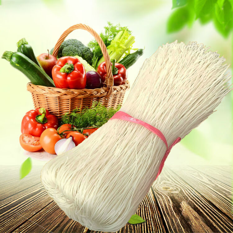 宓蝶 南丰水粉粉干5斤江西土特产超细米粉米线纯大米手工制早餐粉