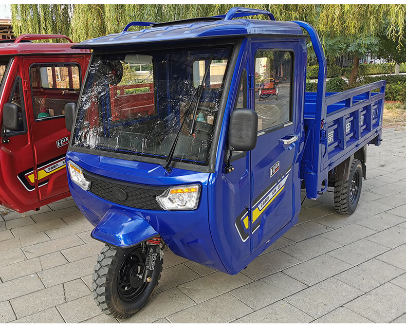 宗申动力半封闭汽油三轮摩托车可上牌半棚燃油三轮车家用农用货运 国