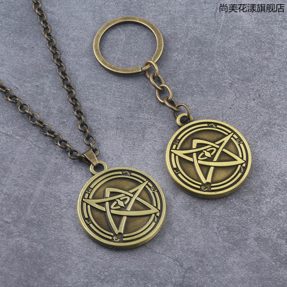 京选优品克苏鲁周边挂件克苏鲁神话周边旧神之印金属挂件死灵之书印章