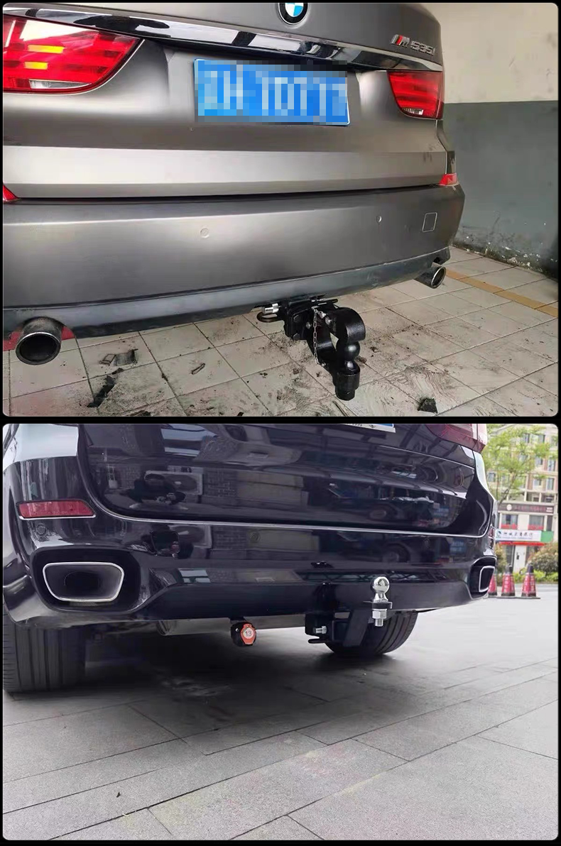 适用于宝马x1x3x4x5x6x7m6拖车钩改装拖车杠流氓钩牵引挂拉钩防撞后