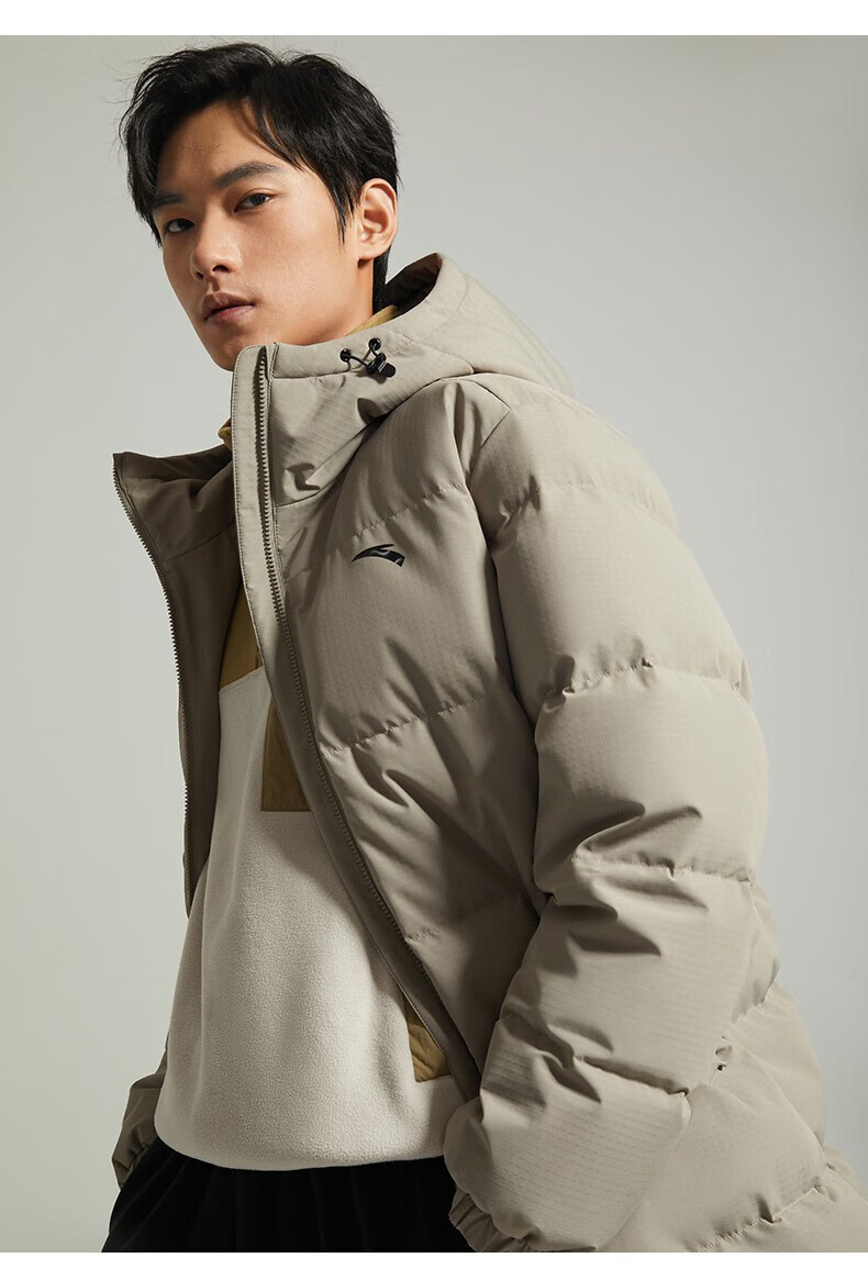 安踏(anta) 【张继科同款】热雪羽绒服丨炽热科技防泼水男冬季长款
