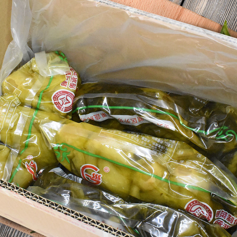 澄海酸菜广东潮汕潮州汕头澄海咸菜酸菜桂盛早餐宵夜小菜煮鱼煮汤酸菜