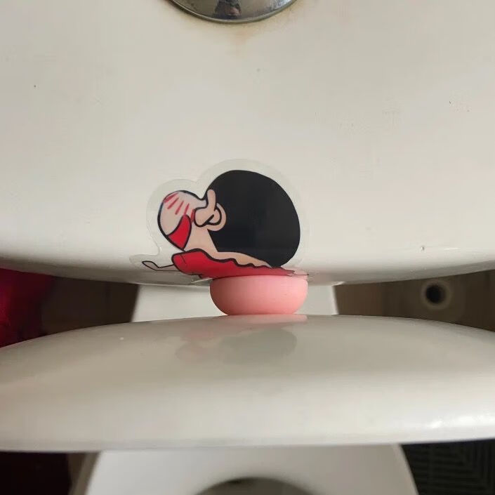 日本玩具屁桃网红解压捏捏乐3d立体硅胶屁屁贴可爱小屁屁桃防撞贴纸