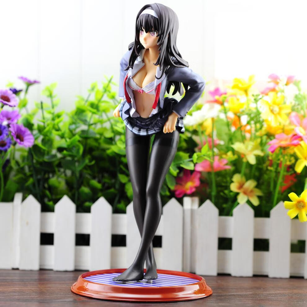 美女可全脱软体手办 路人女主的养成方法冰堂美智留内衣堂姐美少女