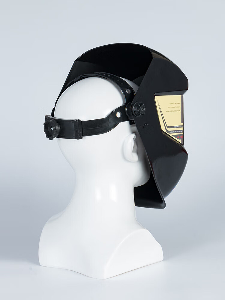 定制氩弧焊面罩自动变光头戴式可调节电焊工焊接太阳能焊帽子 【焊帽