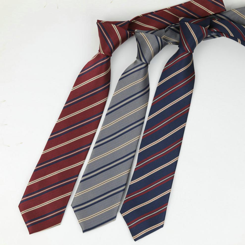 想蝶 日系学院风jk条纹领带男女领花制服校服女生衬衫手打免打dk tw