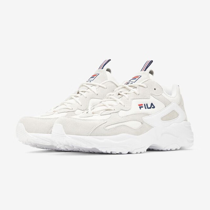 fila 斐乐 ray tracer 复古运动老爹鞋 舒适透气男士休闲鞋 蓝黄/1rm