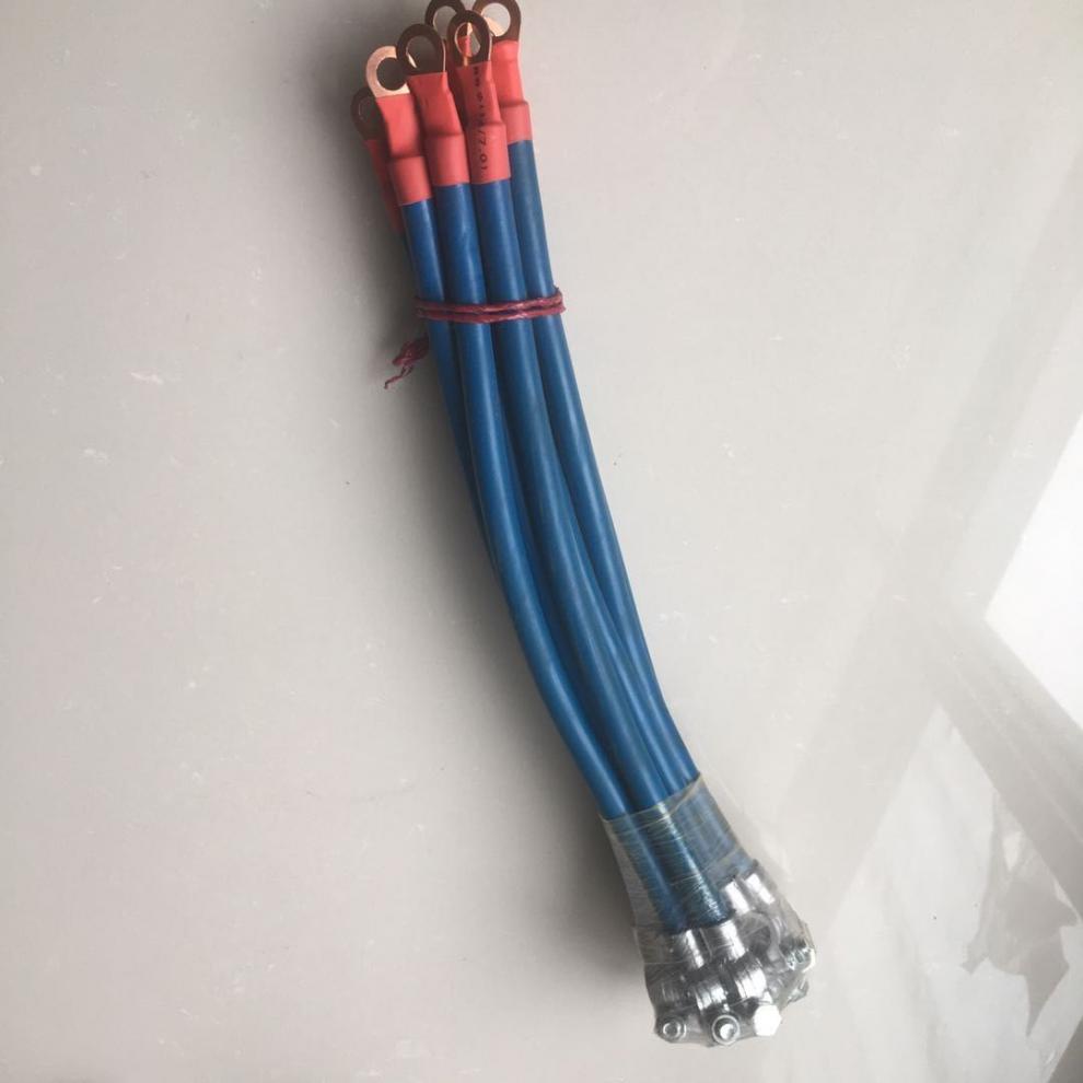 汽车农用车三轮车拖拉机小型货车电瓶火线搭铁线连接线纯铜紫铜40厘米