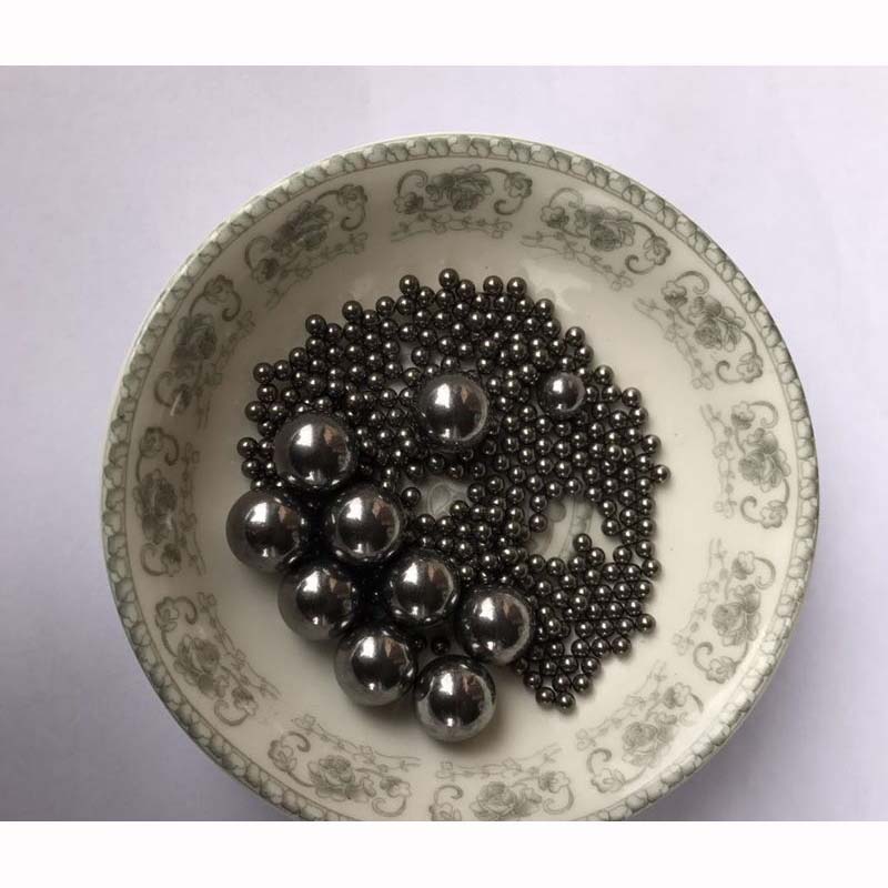 实心铁珠亮面1mm3mm5mm7mm小铁球弹粮实心钢球毫米滚珠打孔焊接无淬火