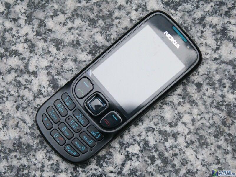 金属外壳直板按键诺基亚手机 6303c 老人学生备用戒网机网红手机 银色