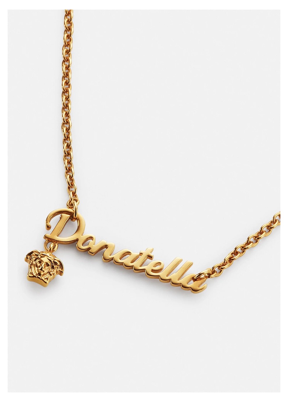 versace范思哲男女通用金属黄铜项链dg1i053djmtkvo金色