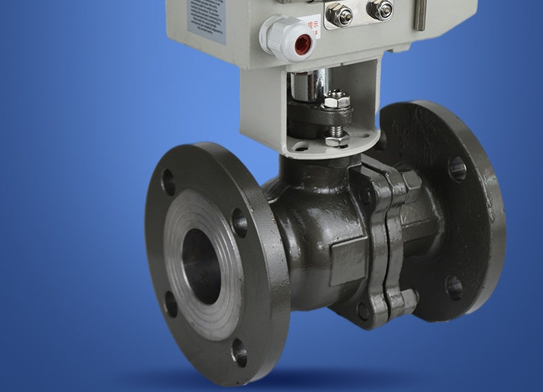 q941f-16c高温蒸汽比例调节阀电动铸钢法兰球阀dn25 40 50 65 80 dn80