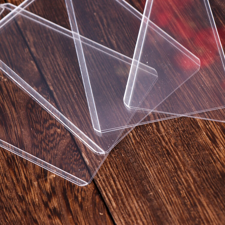 神孩子帕尼尼球星卡卡套双面透明磨砂卡片卡膜 防刮花卡牌收藏保护套