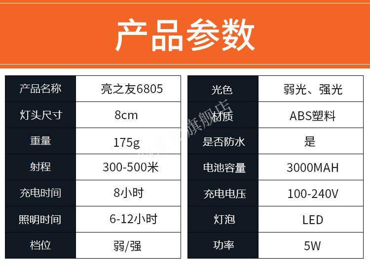 亮之友6805头灯2个【图片 价格 品牌 报价】-京东