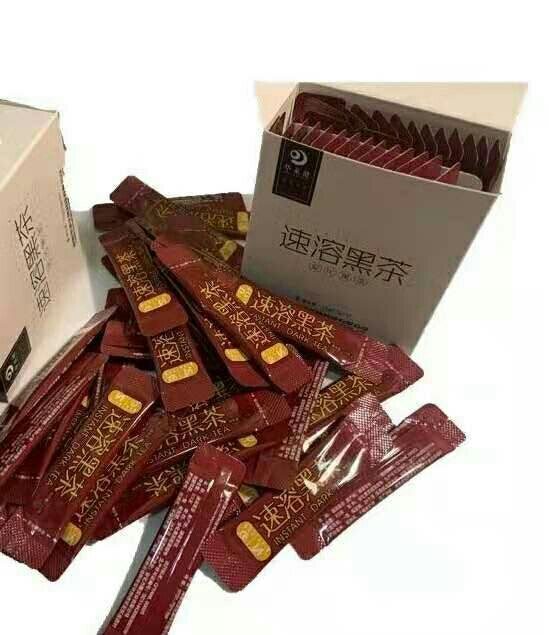 华莱健速溶黑茶10包体验版试饮装黑茶速溶粉即冲即饮速溶二十包